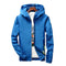 Men Windbreaker Solid Color Sporty Streetwear Zipper Quick Dry Jacket Men Coat for Daily Wear