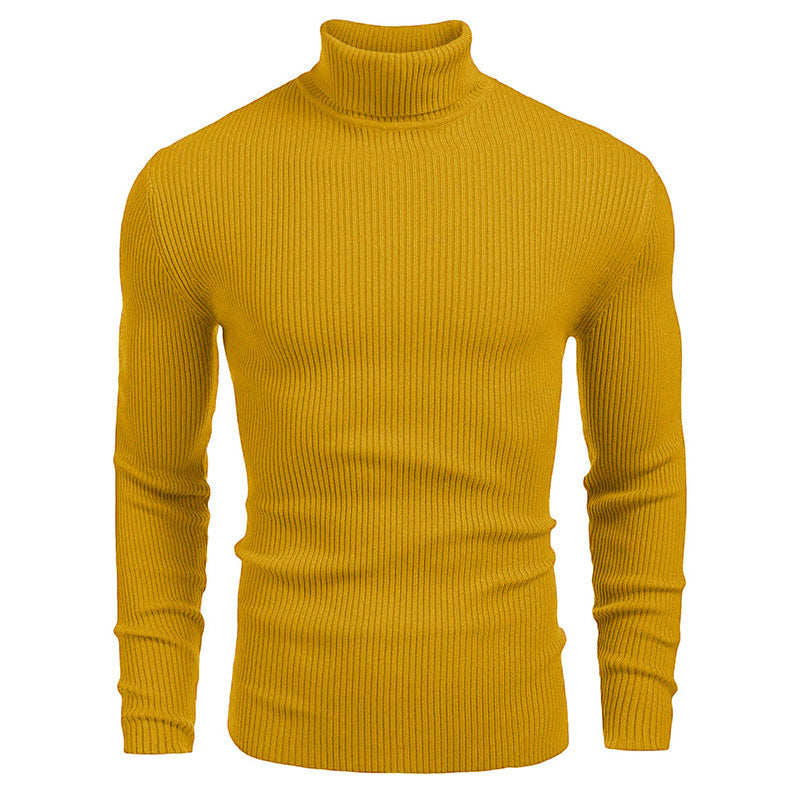 Men'S Sweater Men'S High-Neck Autumn and Winter